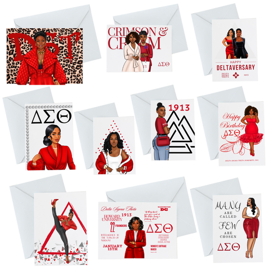 DST Variety Greeting Card Pack (10)