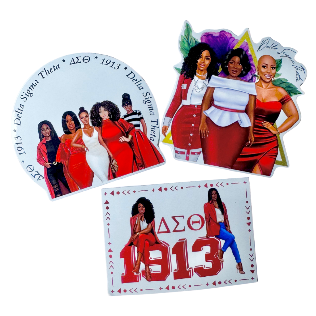DST Variety Sticker Set (3)