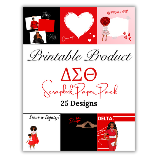 DST Scrapbook Pages (25 Designs) DIGITAL DOWNLOAD/PRINTABLE
