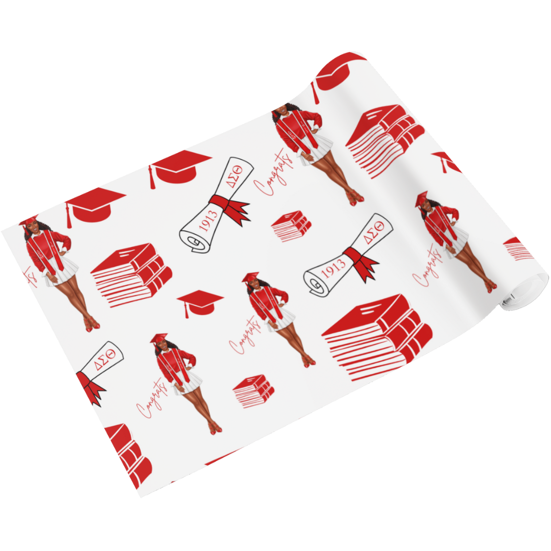 Delta Sigma Theta Graduate Wrapping Paper