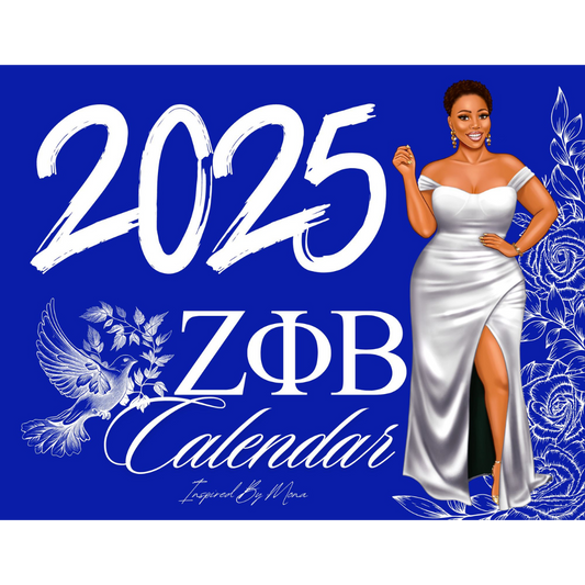 2025 Zeta Phi Beta Calendar