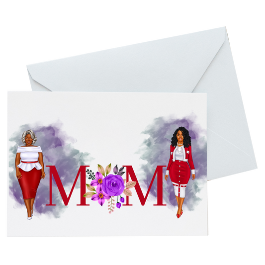 Delta Sigma Theta Mom Cards (Set of 5)