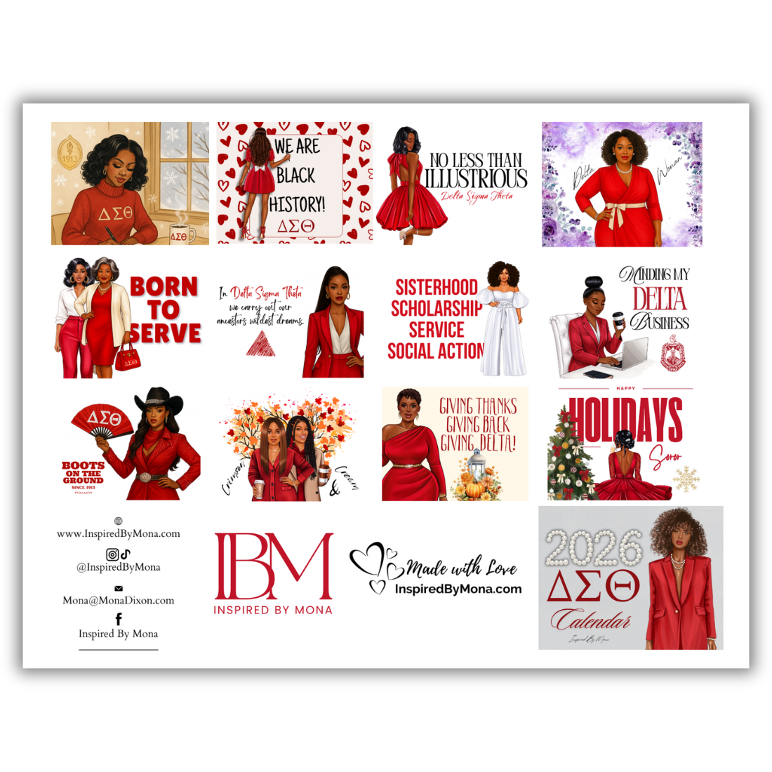 2026 Delta Sigma Theta Calendar