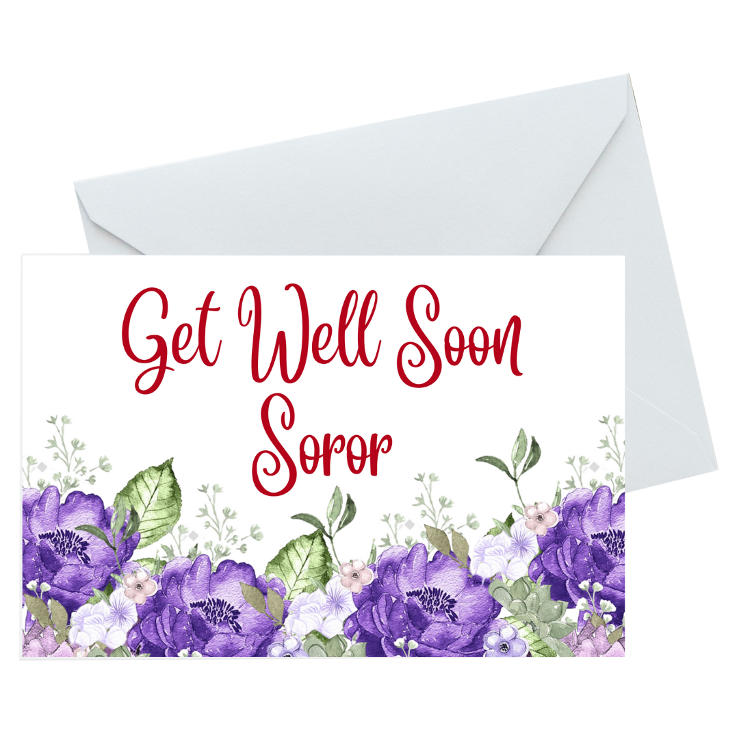 Get Well Soon (10) Set - DST Card