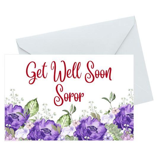 Get Well Soon (10) Set - DST Card