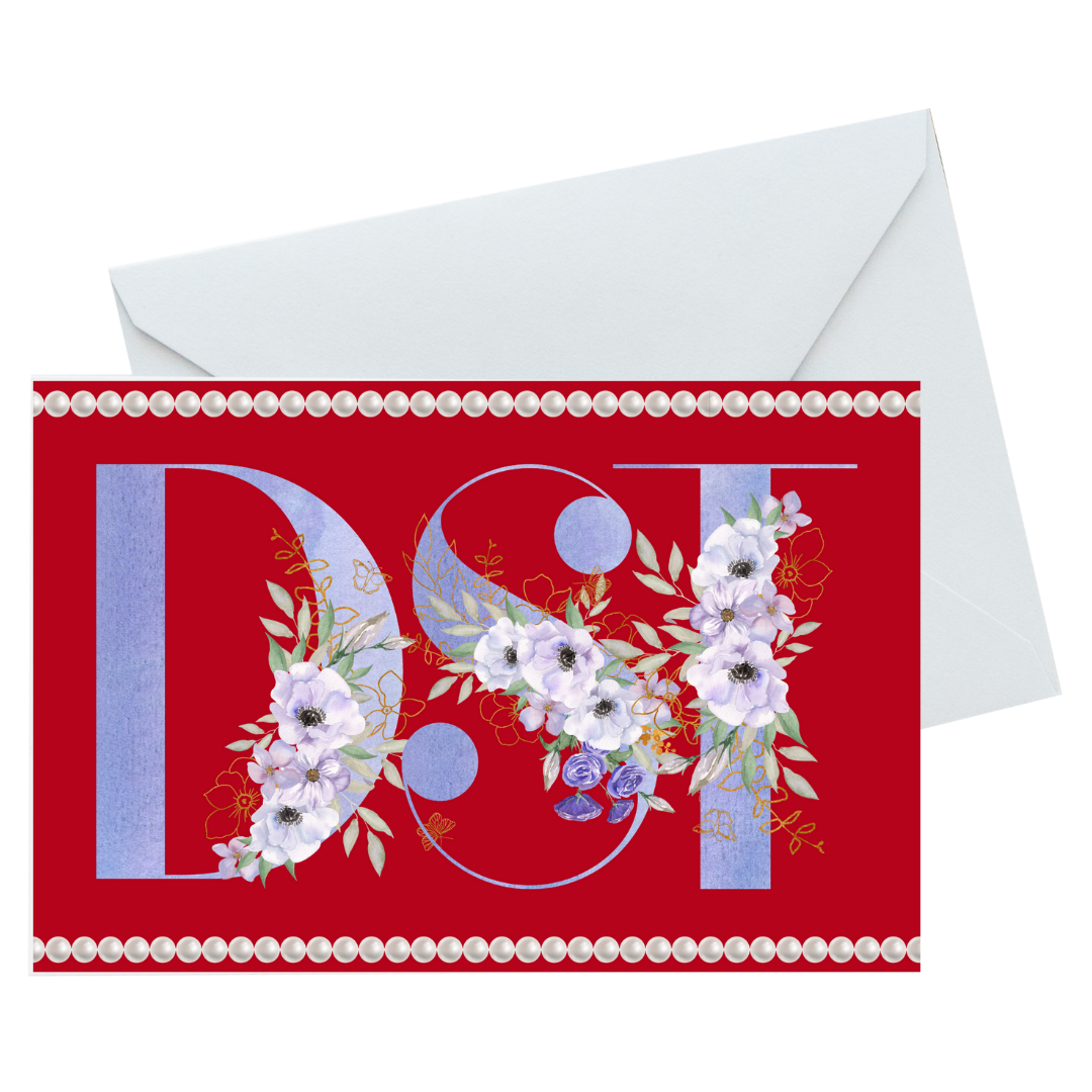 Violets and Pearls (10) Set - DST Card
