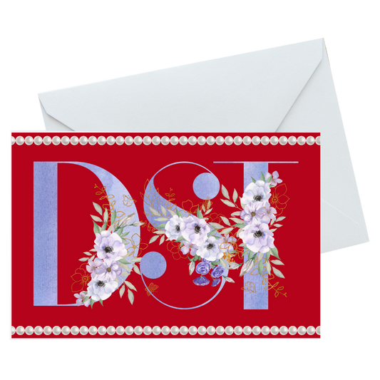 Violets and Pearls (10) Set - DST Card