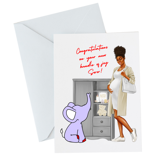 DST Baby Greeting Cards