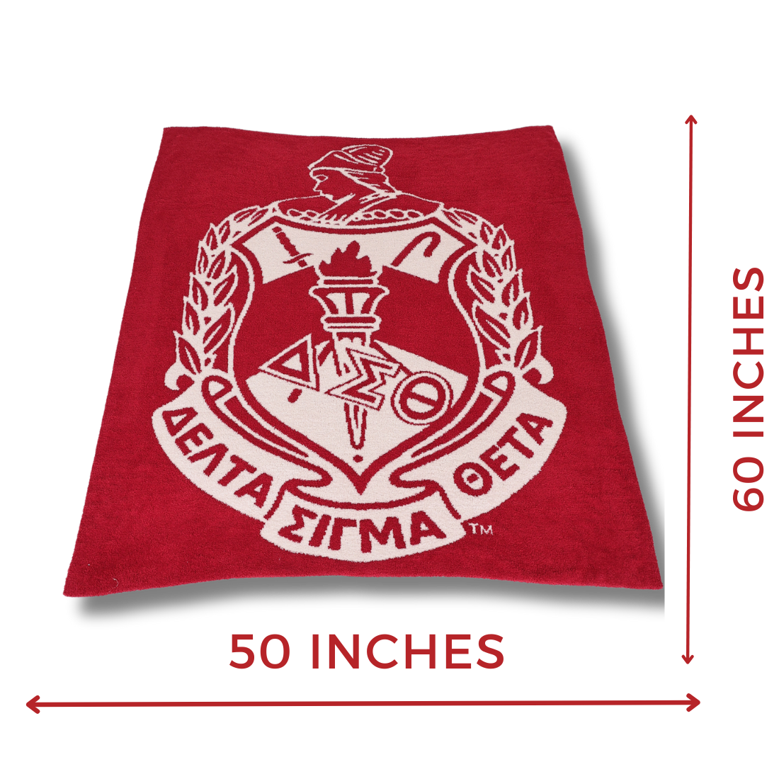 PRE-ORDER FOR NOVEMBER! Cozy DST Crest Throw - FREE SHIPPING