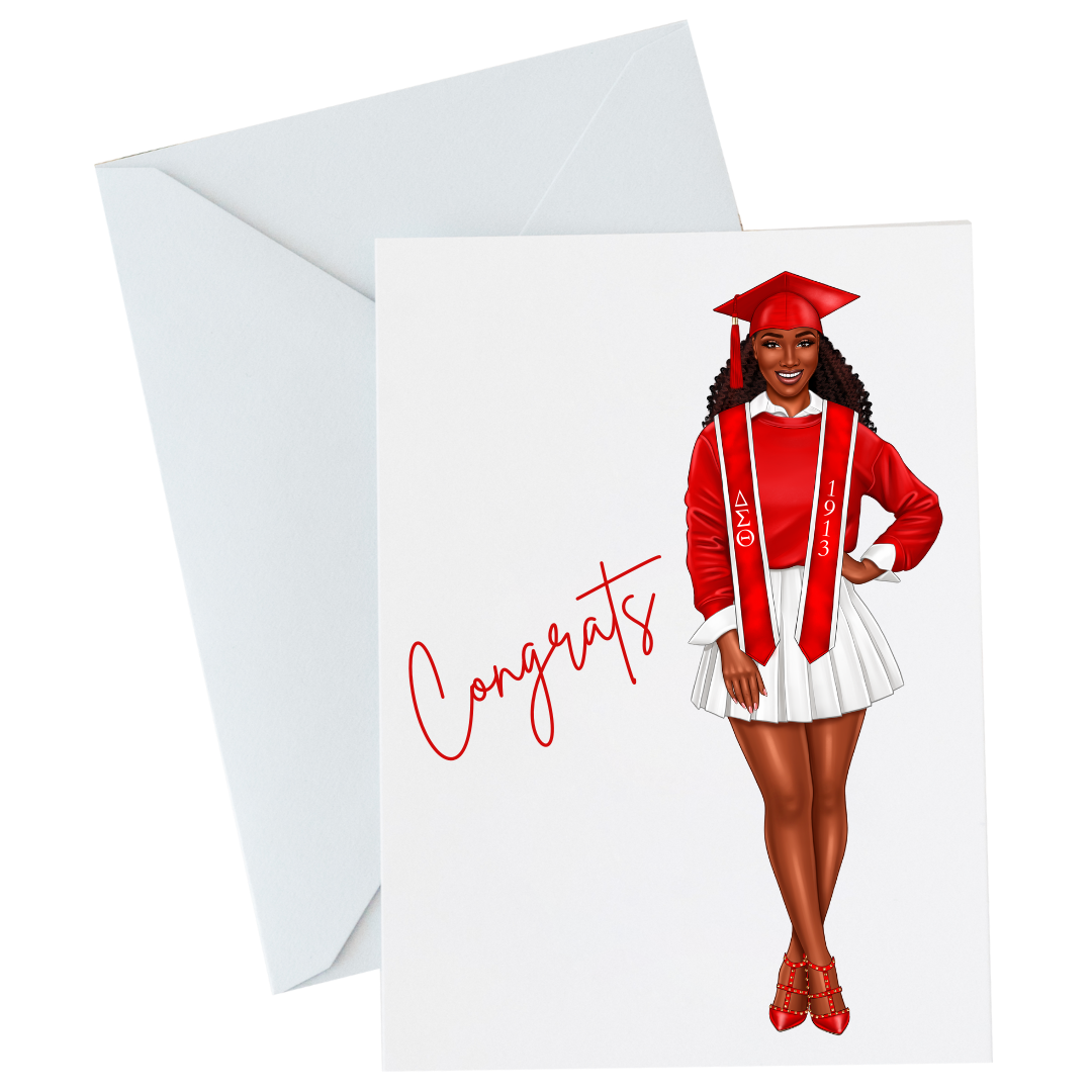 Delta Sigma Theta Grad Card