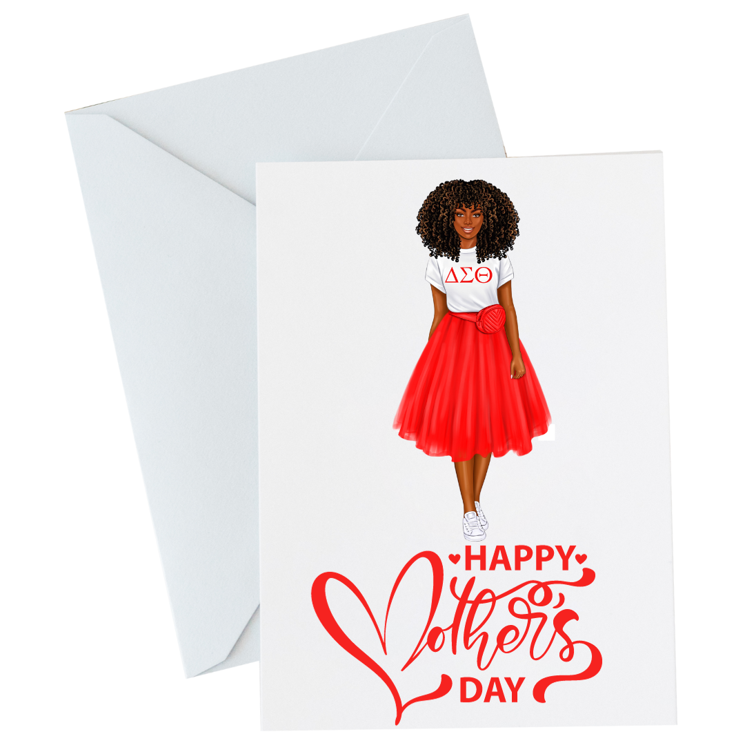 Delta Sigma Theta Mothers' Day Card (Set of 10)