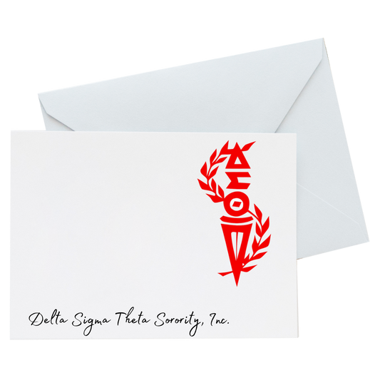 FLAT DST Note Card (20) - Torch