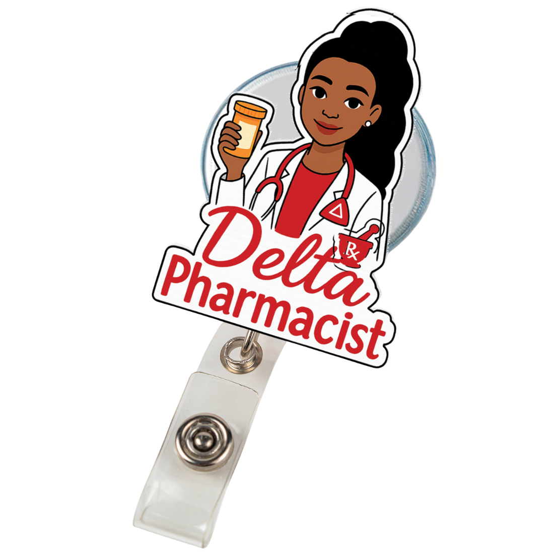 DST BADGE REEL CLIP - FREE SHIPPING