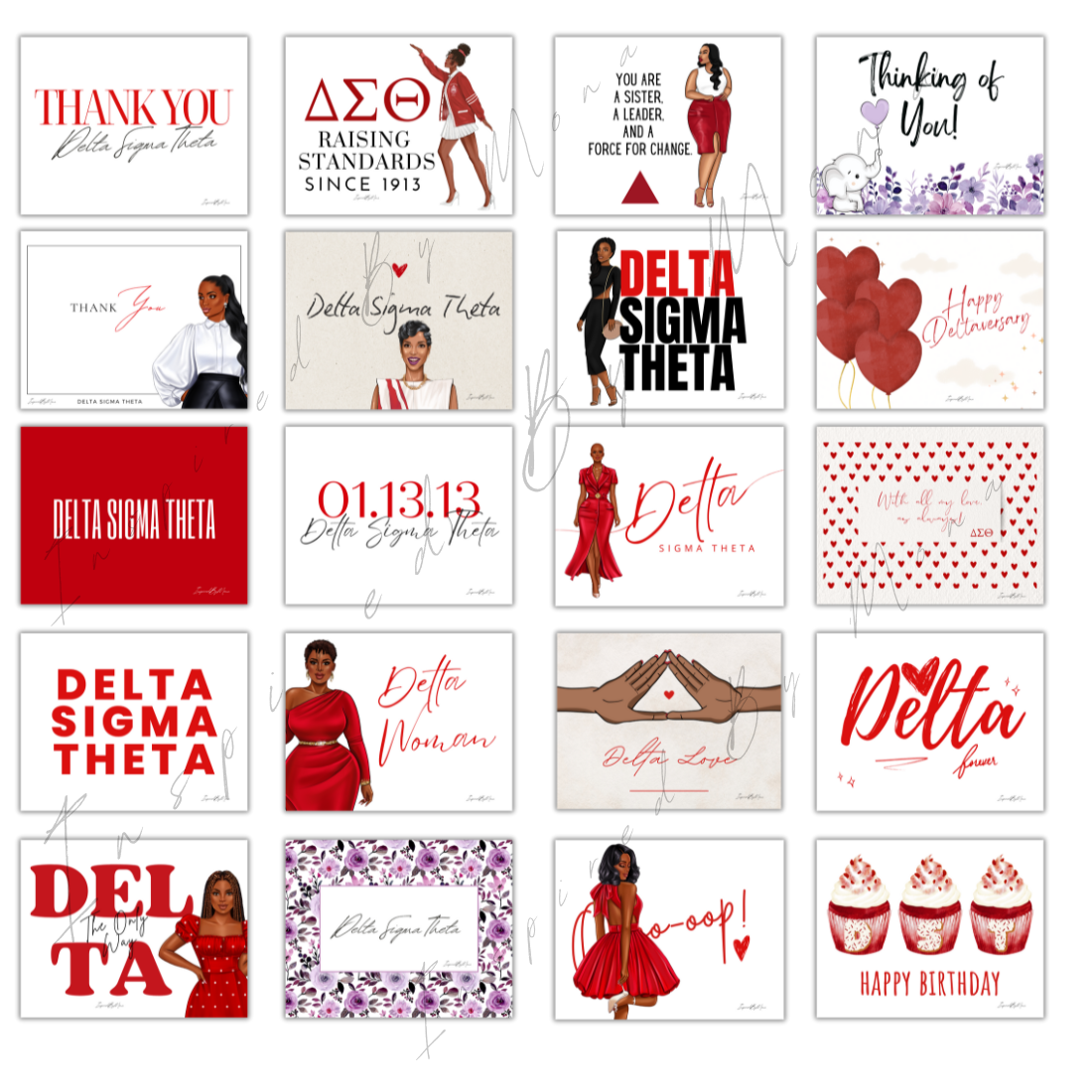 Delta Note Cards Variety Pack (20)