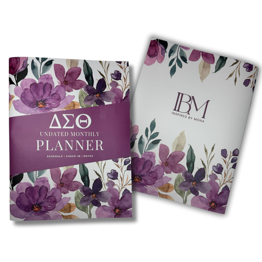 New DST Monthly Planner Booklet (Undated) - Pre-Order (Oct)