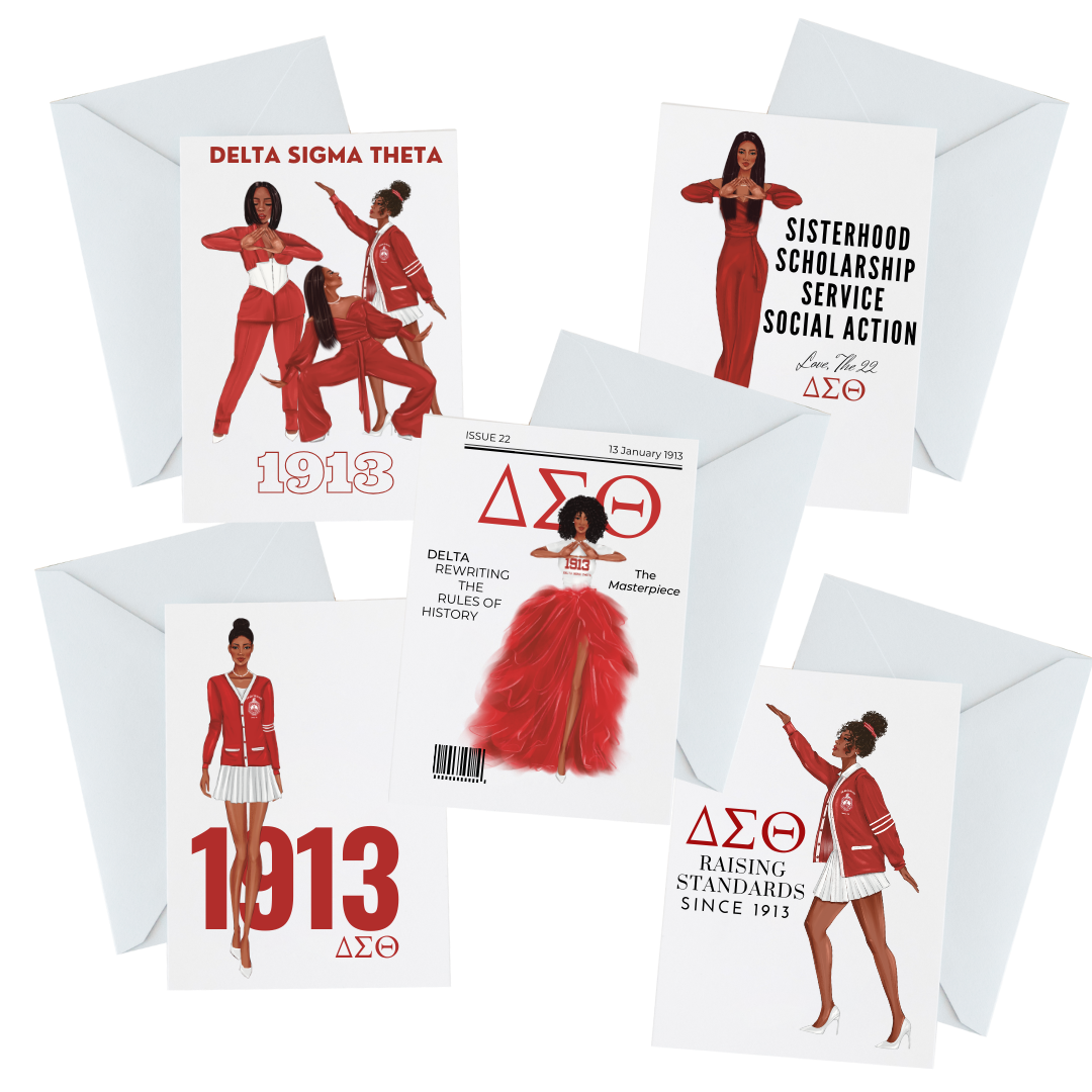 DST Girls Variety Greeting Card Pack (10)