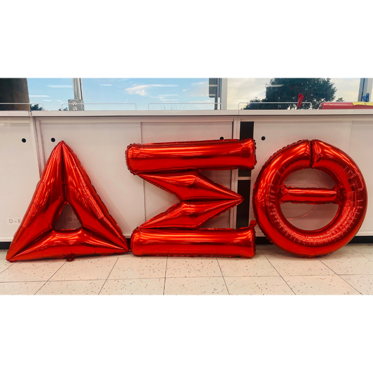 DST 42" GREEK LETTER BALLOONS