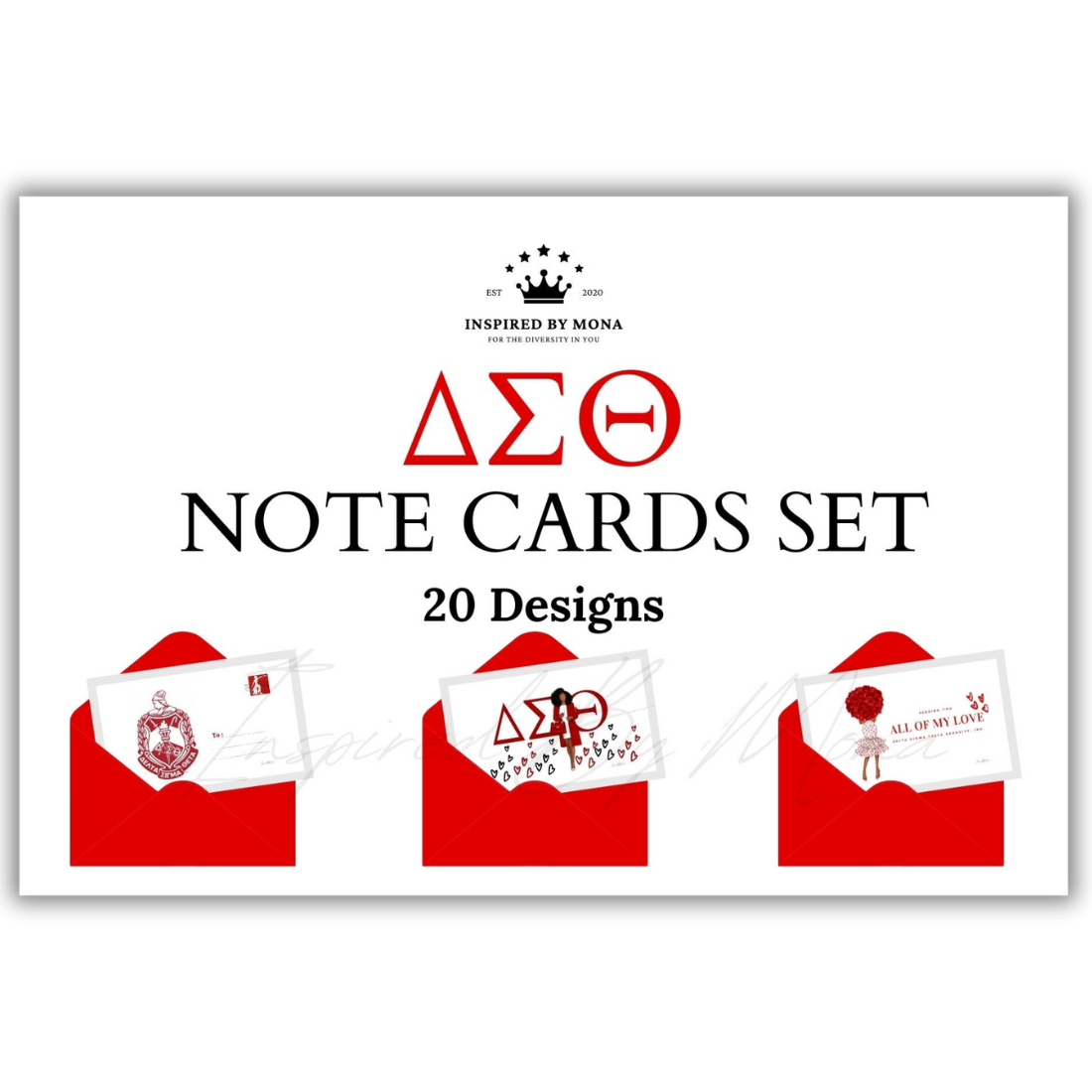 Delta Note Cards Variety Pack (20)