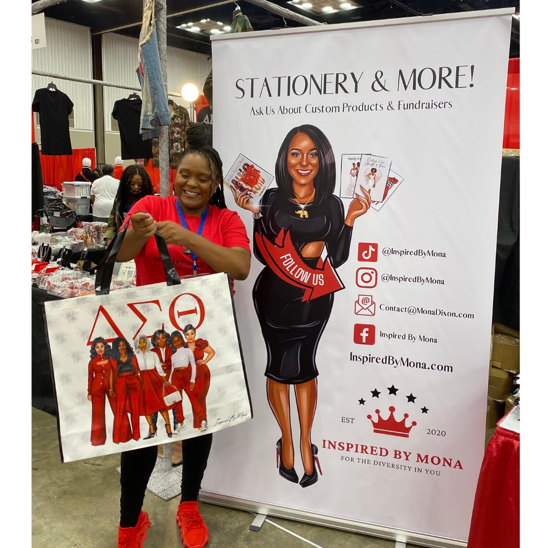 PRE-ORDER $5 XL TOTE BAG - SOUTHERN & EASTERN REGIONAL CONFERENCE PICKUP ONLY!