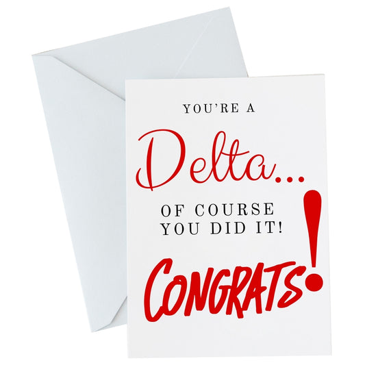 Congrats (10) Set - DST Card