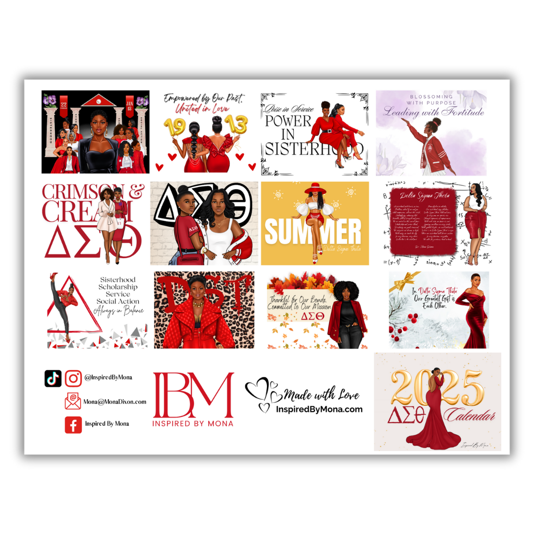 2025 Delta Sigma Theta Calendar