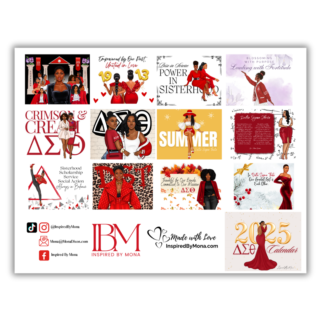 LONG BEACH ALUMNAE CHAPTER - Calendar Fundraiser