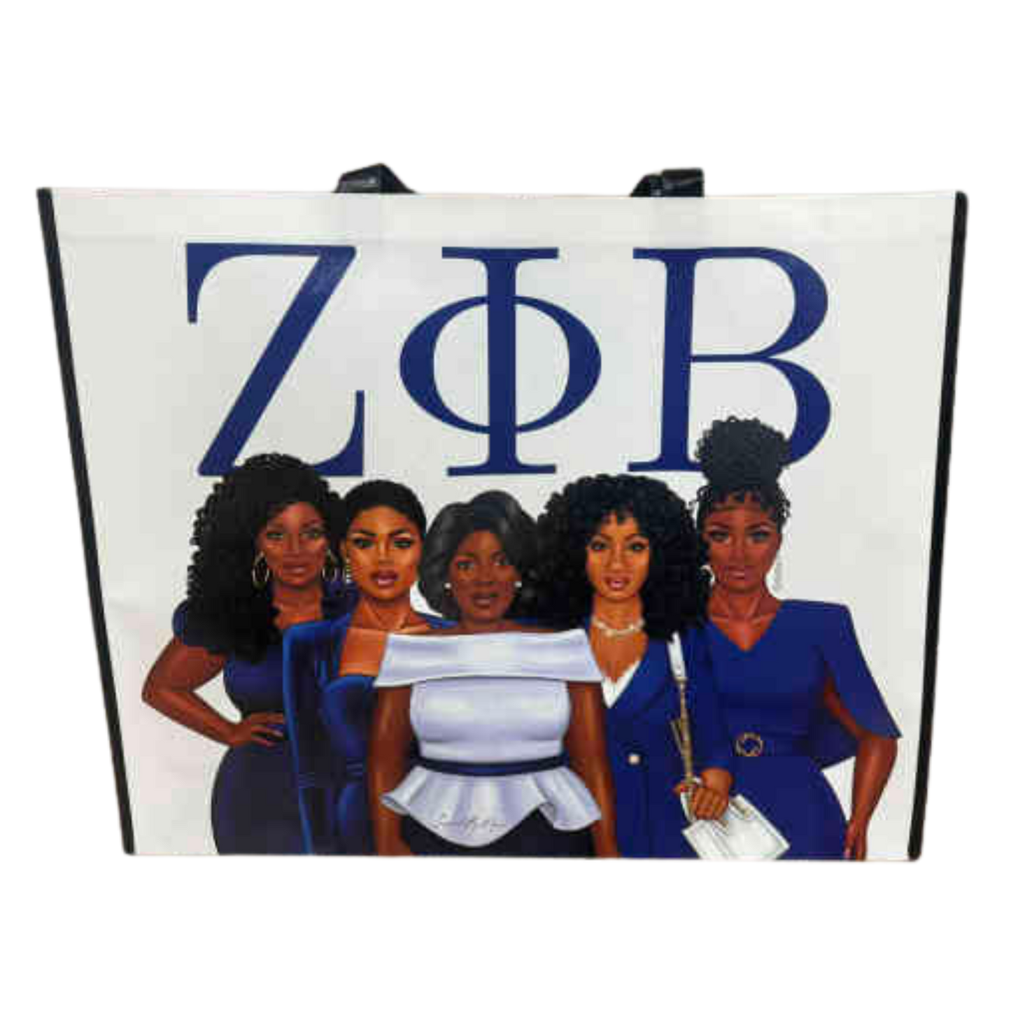 PRE-ORDER Zeta Phi Beta XL Reusable Tote Bag