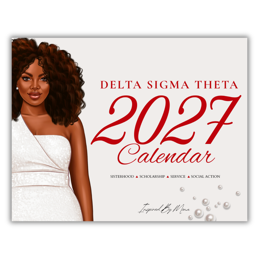 2027 Delta Sigma Theta Calendar - PRE-ORDER