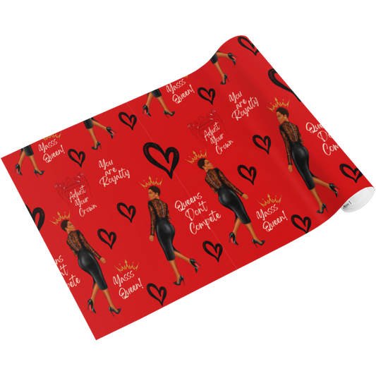 Black Queen Wrapping Paper