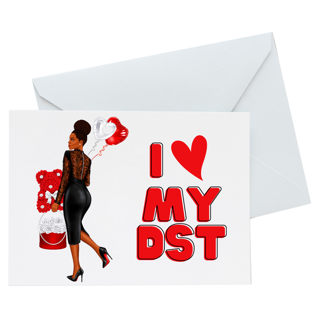 I Love My DST Card (5) Set