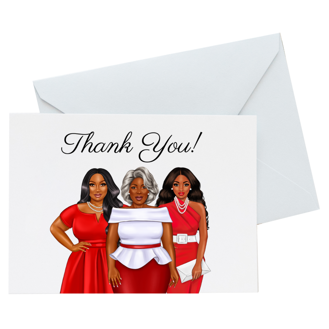 Thank You - DST Card (5) Set – InspiredByMona