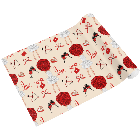 Love - Woman Wrapping Paper
