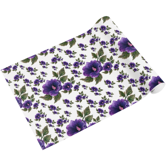 African Violets Wrapping Paper