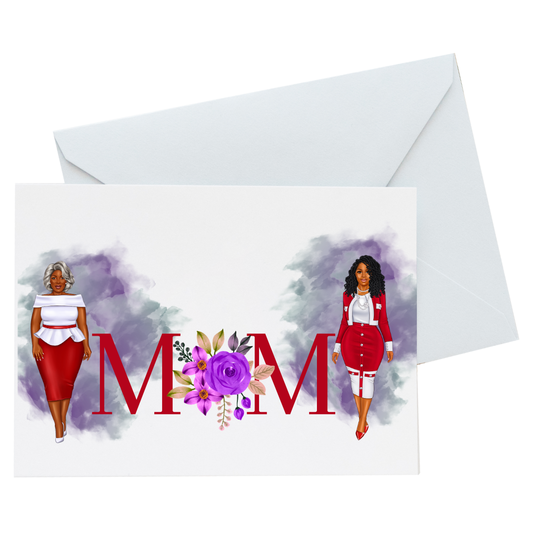 Delta Sigma Theta Mothers' Day Card Version 3