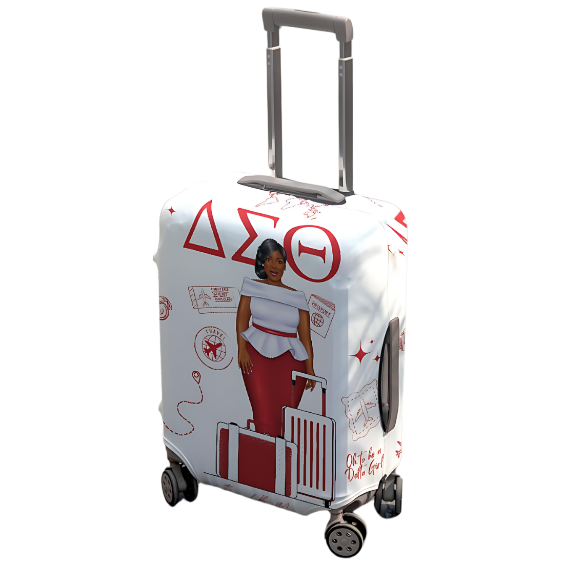 DST Luggage Cover - LONG BEACH ALUMNAE