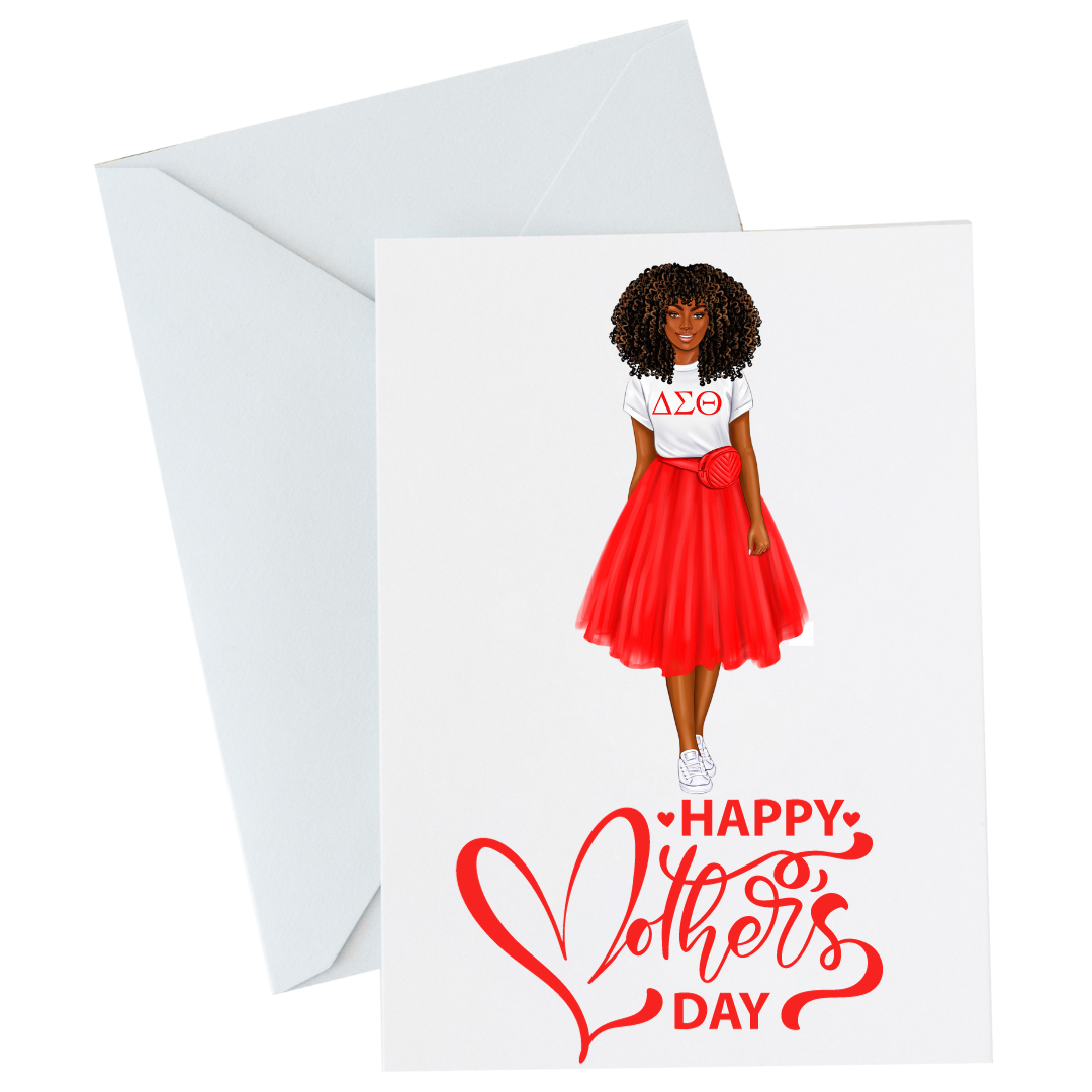 Delta Sigma Theta Mothers' Day Card Version 2