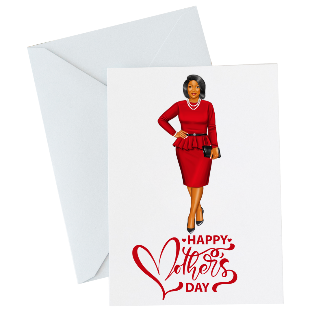 Delta Sigma Theta Mothers' Day Card Version 1