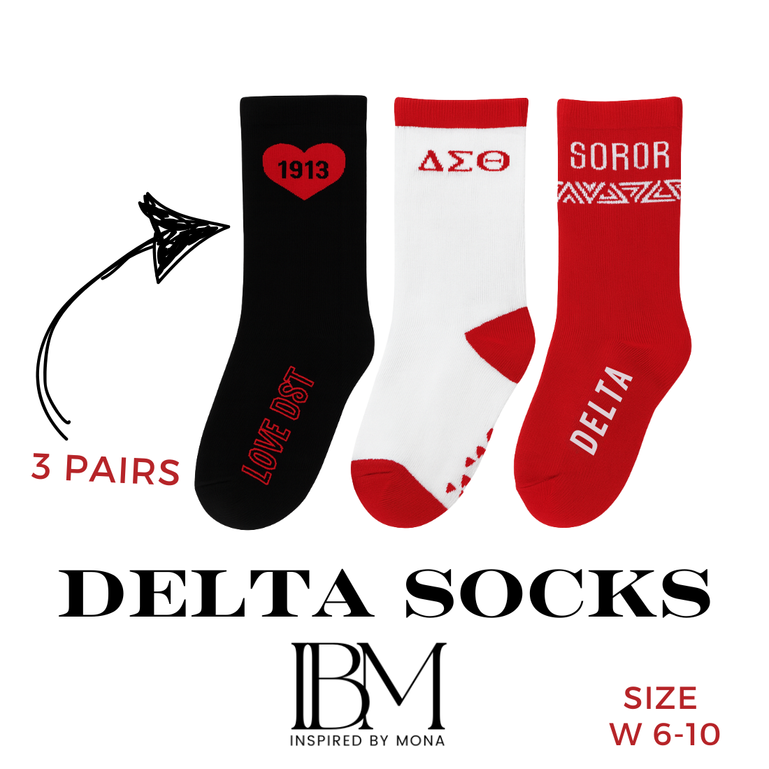 DST Sock Set (3) FREE SHIPPING