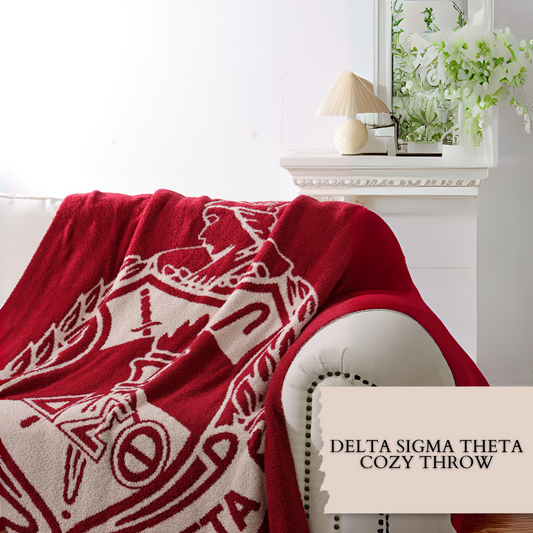 Cozy DST Crest Throw - FREE SHIPPING