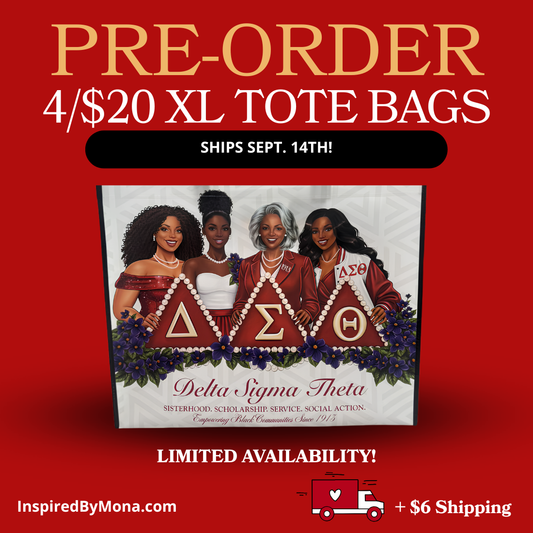 PRE-ORDER 4 XL TOTE BAGS - SHIPPING AFTER REGIONAL CONFERENCES!