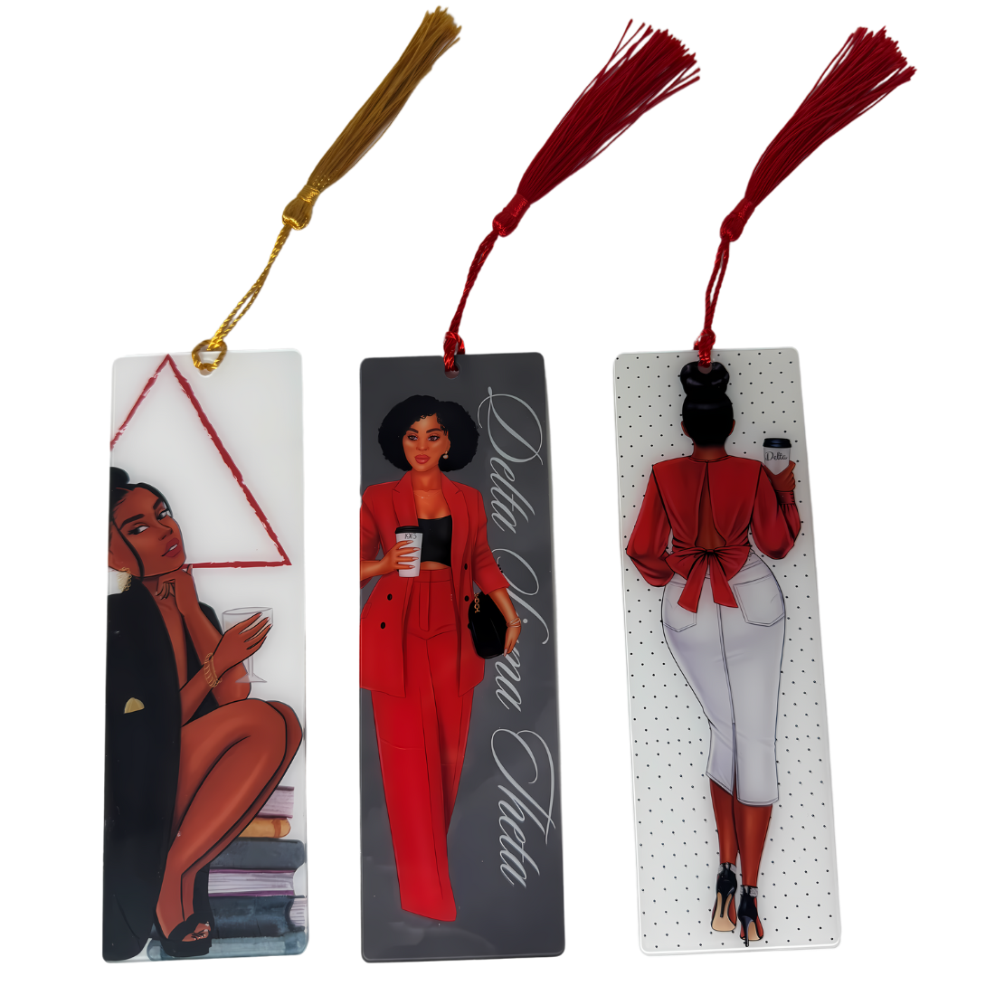 DST Acrylic Bookmarks Variety Set (3)