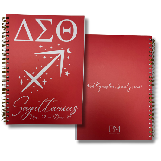 DST Zodiac Notebook - Long Beach Alumnae