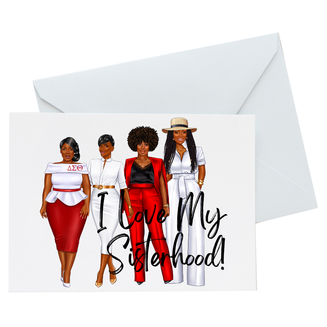 Sisterhood Month - DST Card (10) Set – InspiredByMona