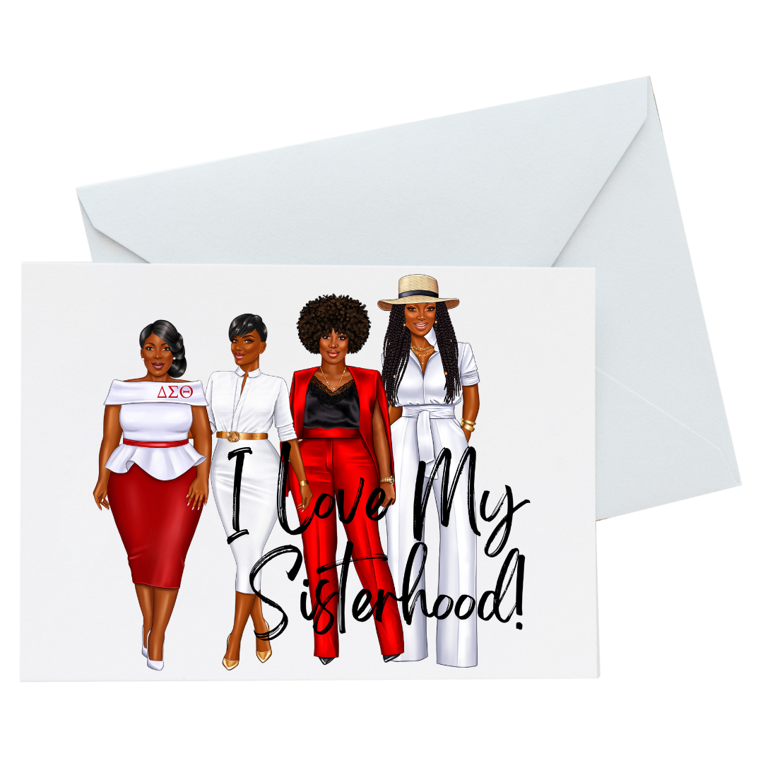 Sisterhood Month - DST Card (5) Set