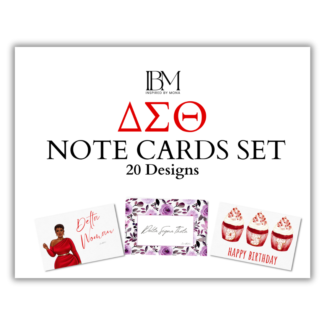 Delta Note Cards Variety Pack (20)