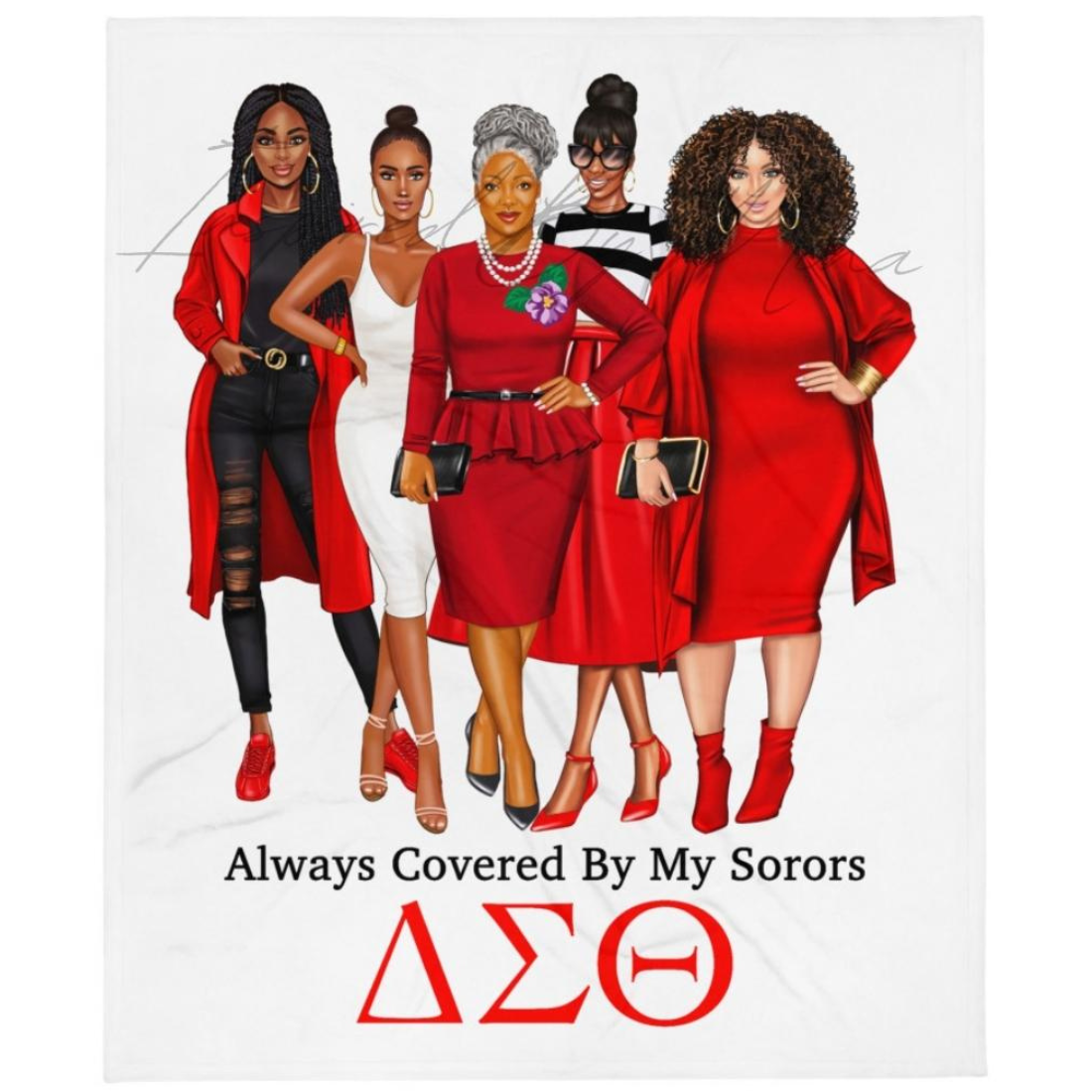 DST Blanket with Delta Dear