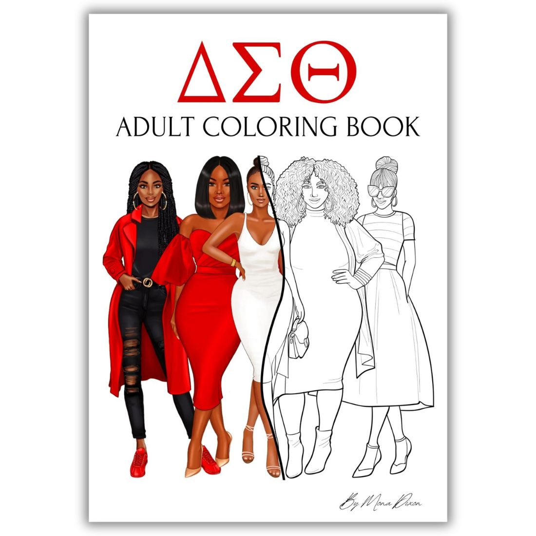 Coloring Book - Delta Sigma Theta – InspiredByMona