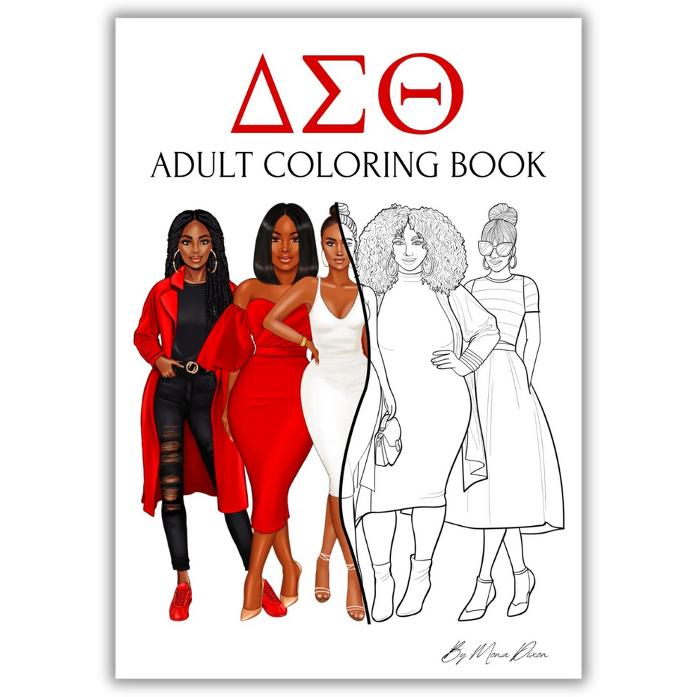 Sigma Coluring In Coloring Book - Delta Sigma Theta – InspiredByMona
