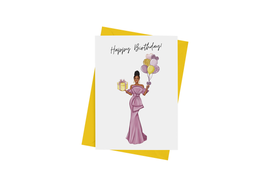 Birthday Cards (Set of 5) - Diverse Women Available