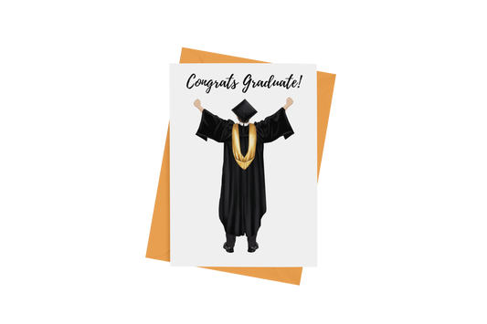 Male Graduation Card (Diverse Men Available)